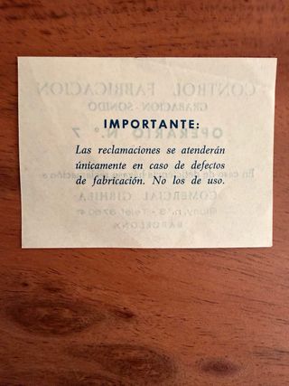 Disco Camp Nou Inauguración 1957