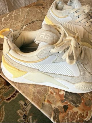 Puma Sneakers Beige/Bianco running system
