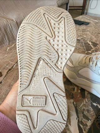 Puma Sneakers Beige/Bianco running system