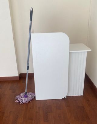 Mostrador recepción blanco LED