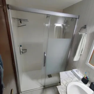 Lavabo completo mármol y porcelana