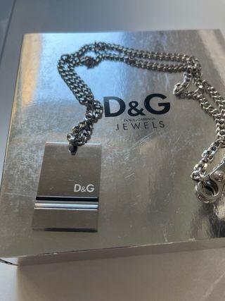 Colgante D&G Dolce & Gabbana Plata