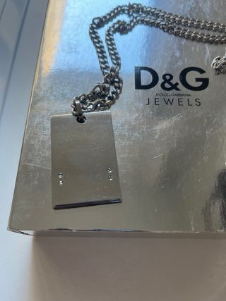 Colgante D&G Dolce & Gabbana Plata