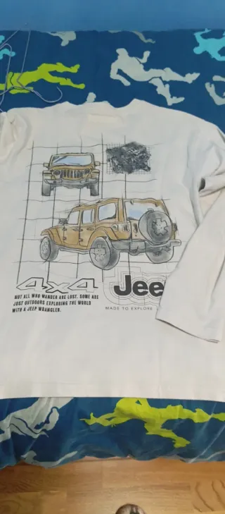 Maglietta Jeep 4x4 bambino 13/14 anni