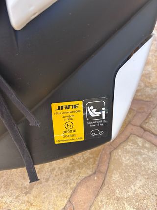 Cuco/Sillita Coche Bebé + Base Isofix