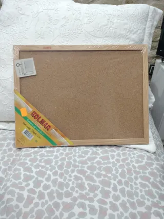 Tablero de corcho Kolmar 30x40 cm