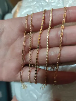 Pulseras Mujer Doradas