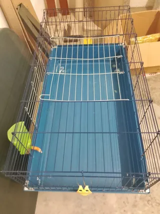 Gabbia per animali domestici blu