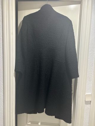 Abrigo Lana Lasserre Negro