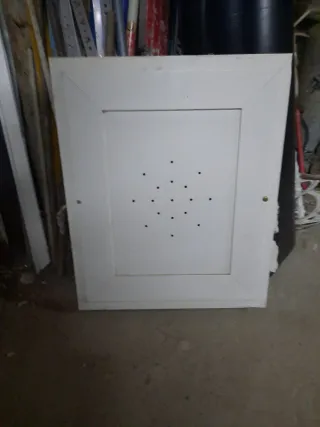 Registro aluminio blanco