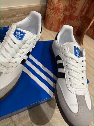 Adidas Samba OG Talla 41 Blancas/Gris
