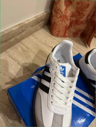Adidas Samba OG Talla 41 Blancas/Gris