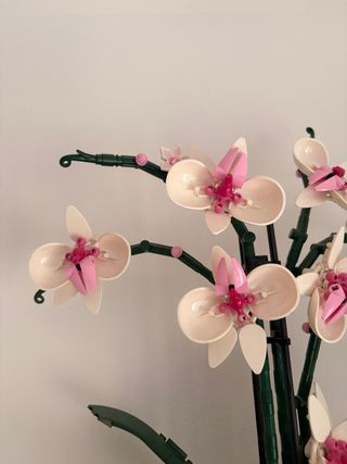 Orquídeas Lego Flores Decorativas