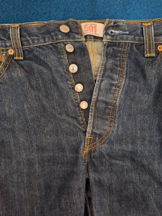 Vaqueros Levi's 501 W34 L32 Vintage