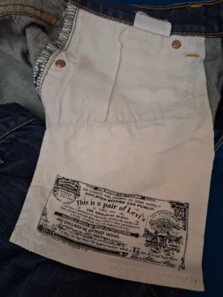 Vaqueros Levi's 501 W34 L32 Vintage