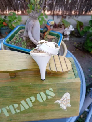 Zapatos de charol blancos Fox