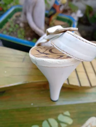 Zapatos de charol blancos Fox