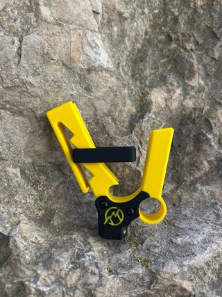 Pértiga escalada amarilla