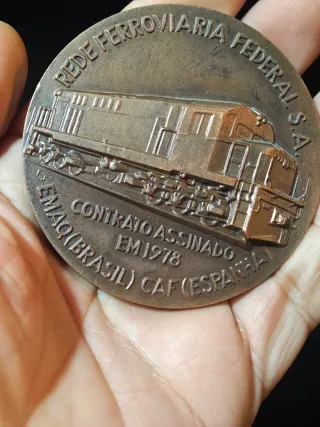 Medallas CAF Construcciones Ferroviarias