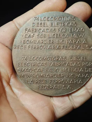 Medallas CAF Construcciones Ferroviarias
