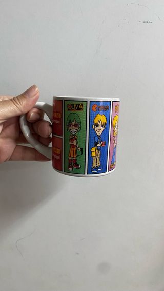 Juego de 4 tazas de cerámica
