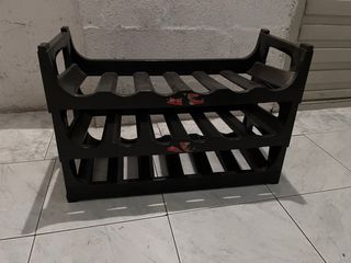 Botellero plástico nuevo 5 eur los 3 juntos