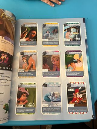 Álbum Cromos Disney Momentos de Película