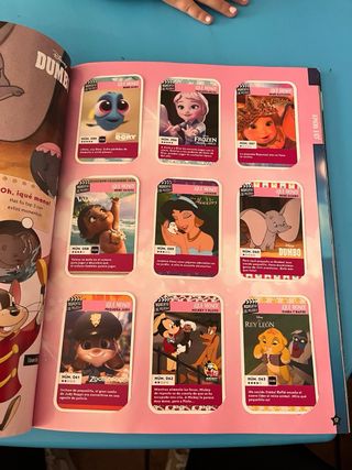 Álbum Cromos Disney Momentos de Película