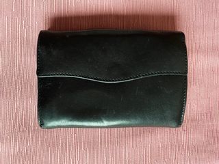 Cartera Piel LB Vintage Marrón Negro