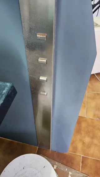 Espejo de cristal octogonal