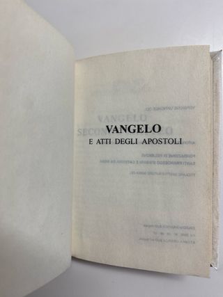 Il Vangelo Mini Marwin Argento