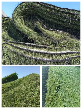 Césped artificial reciclado