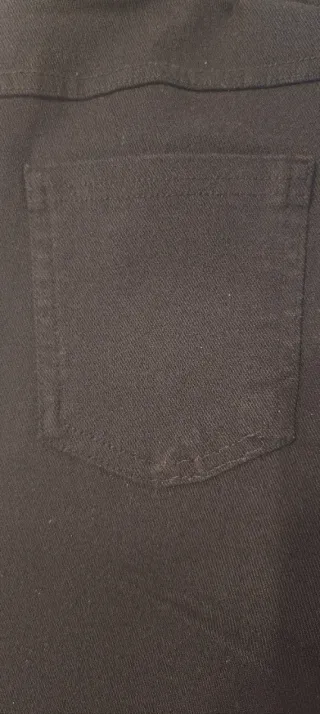 Pantaloni neri elasticizzati taglia S/M