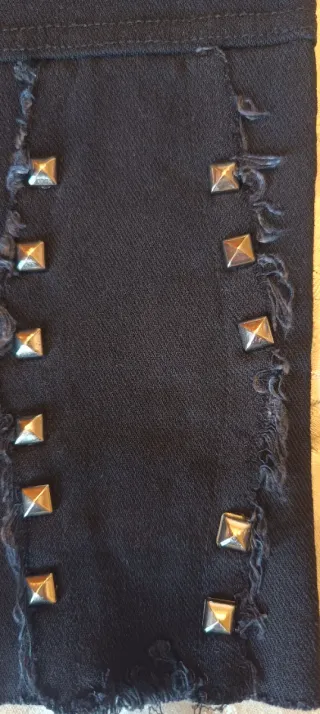 Pantaloni neri elasticizzati taglia S/M