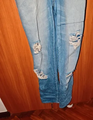 Peto vaquero Lefties desgastado