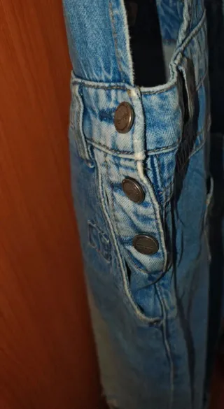 Peto vaquero Lefties desgastado
