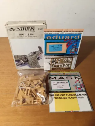 Set Dettaglio Aires Eduard MiG-15bis 1/48