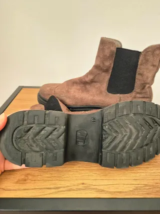 Botas Mustang Antelina Marrones