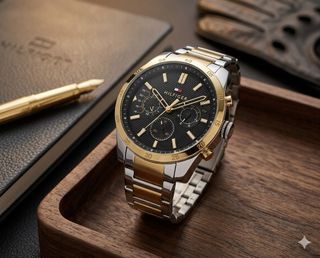 Reloj Tommy Hilfiger Oro y Plata