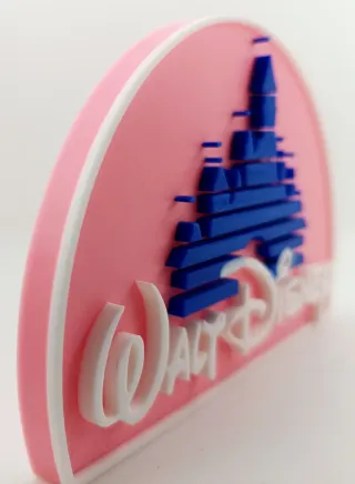 Logo 3D CASTILLO DISNE Y | Decoración Colección