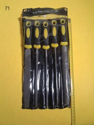 Set 5 Lime per Metallo 30 cm