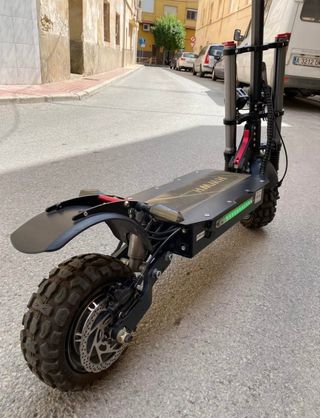 Patinete Eléctrico HWWH Negro Plegable