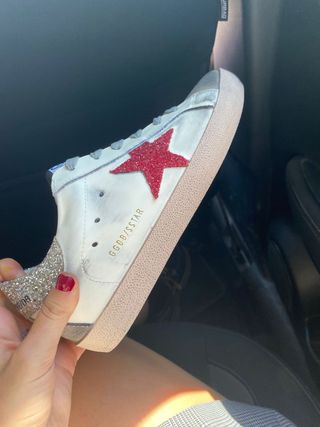 Golden Goose Zapatillas Superstar Glitter