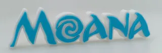 Logo 3D VAIANA MOANA | Decoración Colección