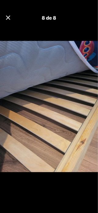 Negociable Cama Montessori Madera Natural