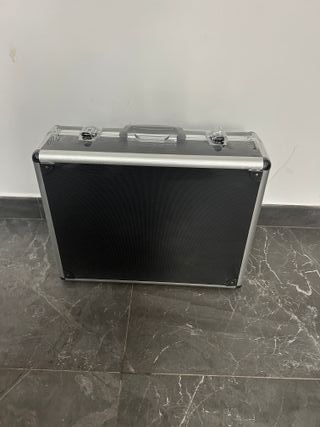 Maleta aluminio herramientas 45x15x33cm