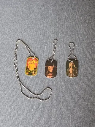 Chapas WWE Undertaker y Edge