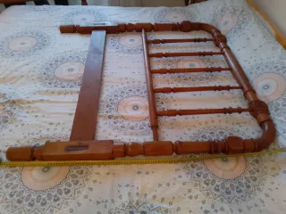2 Cabeceros de madera rústicos para camas de 90