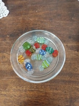 Oggettistica in vetro assortita