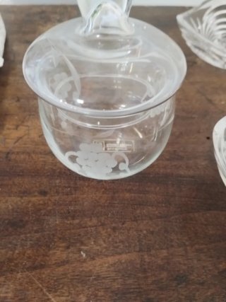 Oggettistica in vetro assortita